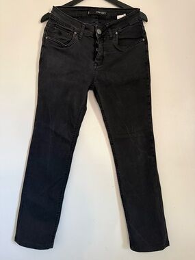 Prada Straight-Leg Jeans in Black